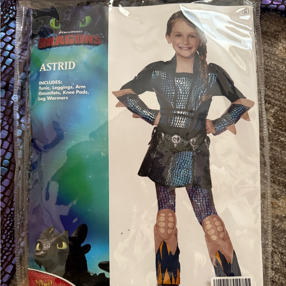 Astrid How to train your dragon costume
